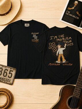 Vintage Morgan Wallen Tour Tee, Country Concert Shirt, Unisex Graphic Tee